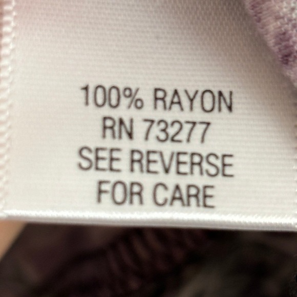 y2k Paisley Print Top Womens Petite Large Purple Boho Indie Hippie Earthy Rayon - Picture 11 of 11